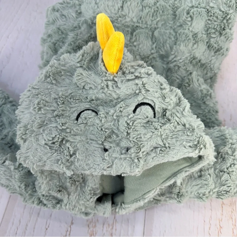 KoalaBaby Baby Dino Fleece Hooded Bunting One-Piece 9-12M‎